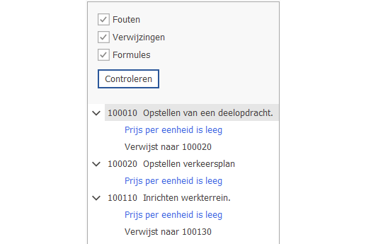 CIVIEL9 Calculatie Bakker&Spees