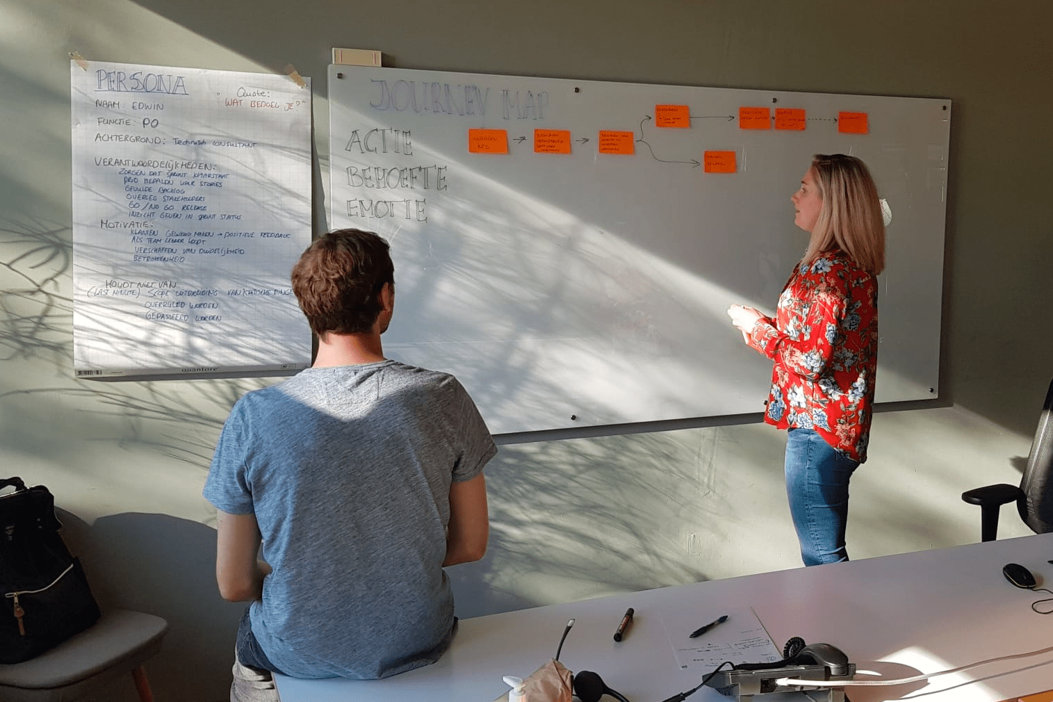 Design sprint sessie Bakker&Spees