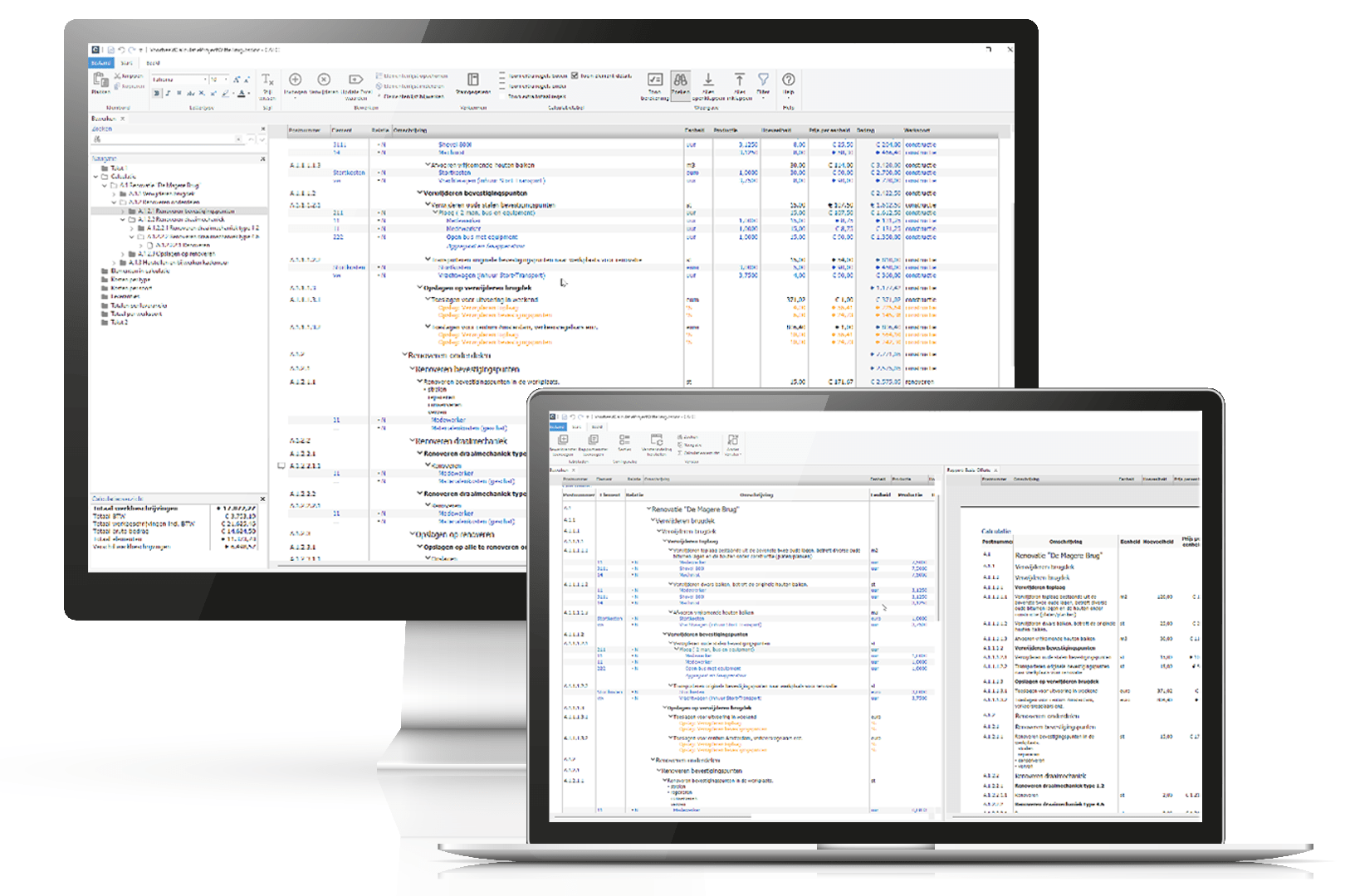 CALC software van Bakker&Spees