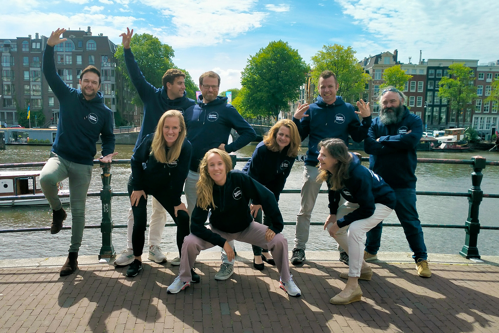 team op brug bij amstel, Bakker&Spees