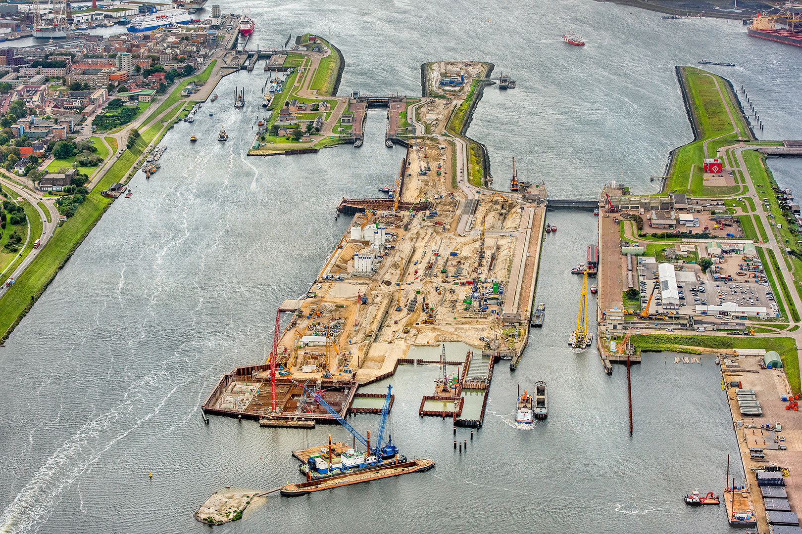 zeesluis IJmuiden, VISI-project Bakker&Spees