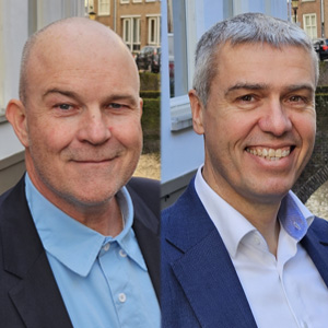 Erwin Horsten en Twan Kleeven van KWC